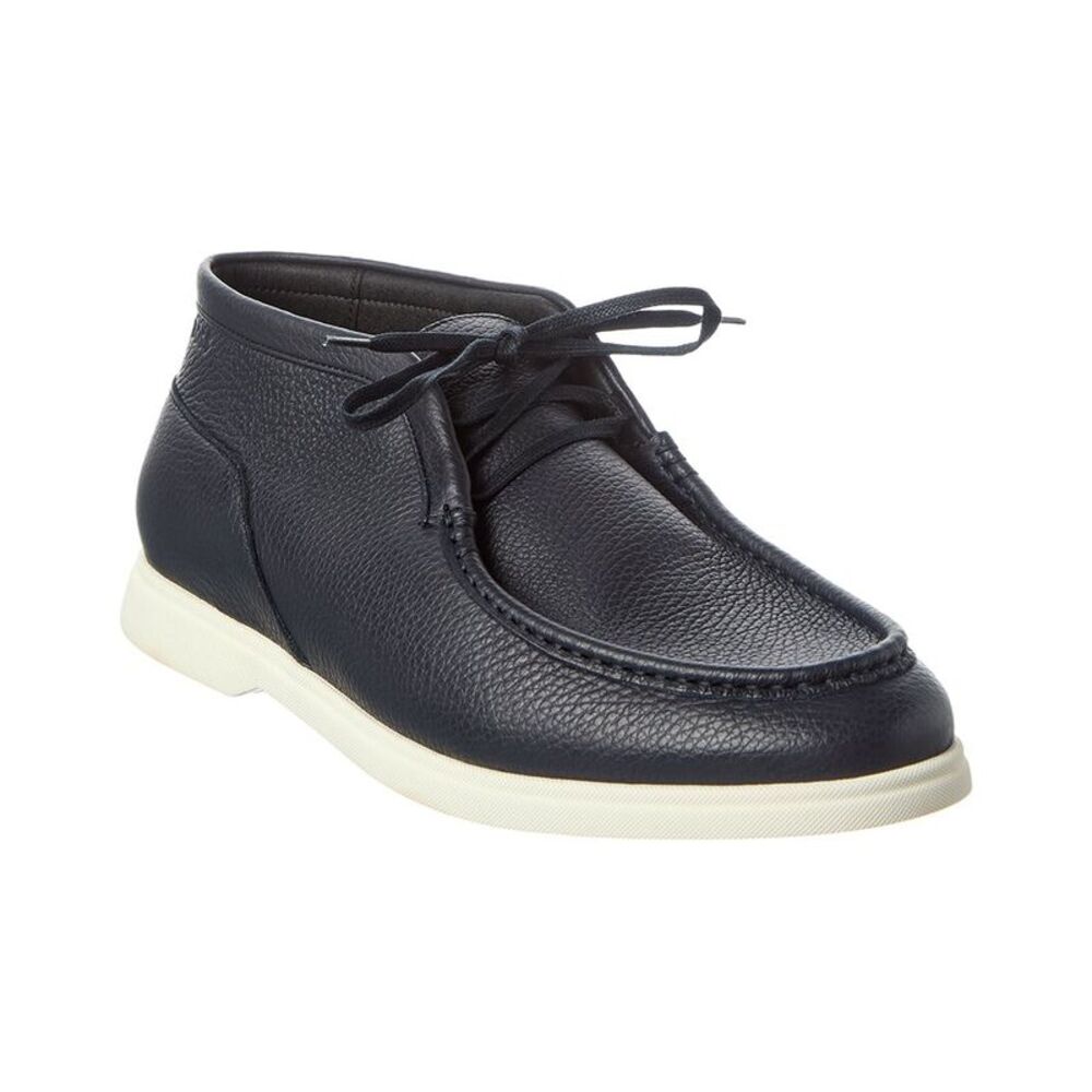 Hugo Boss Sienne Leather Moccasin, Blue